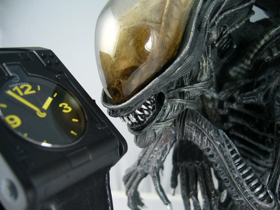 giger watch from morpheus with alien